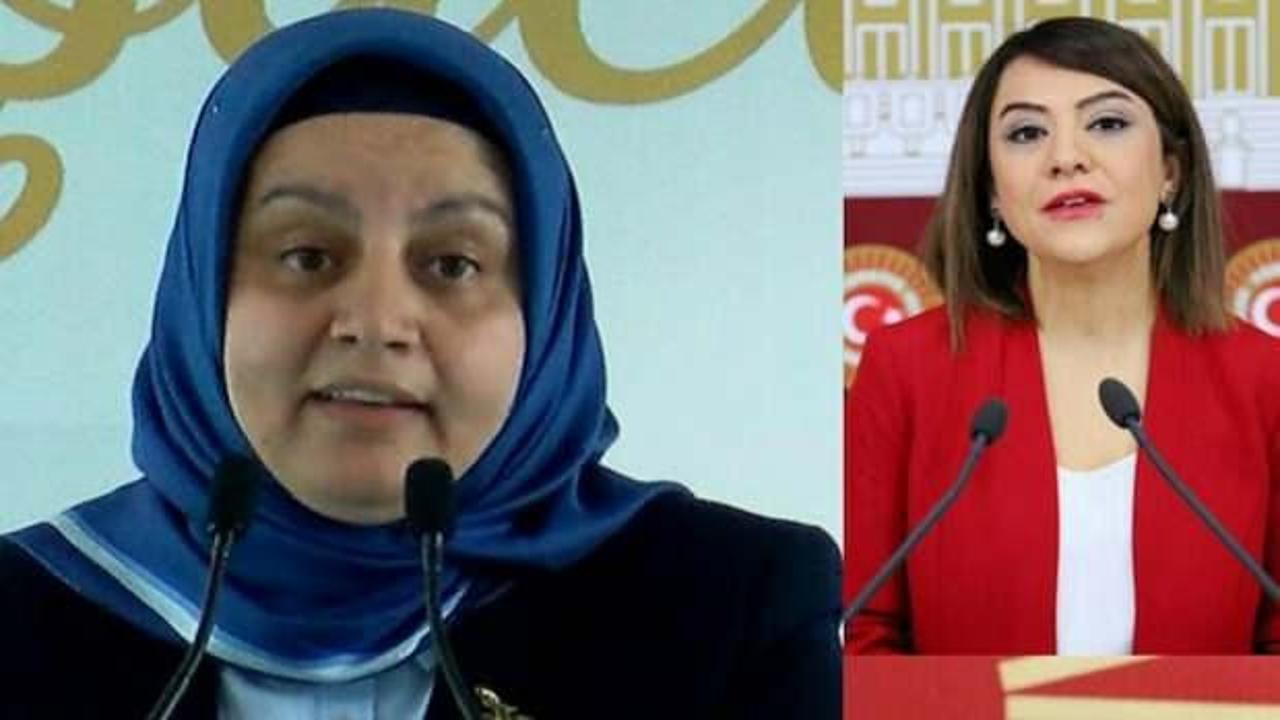 CHP ve HDP'liler 'kadın hakları' görüşmelerinde kadın baro başkanının üstüne yürüdü
