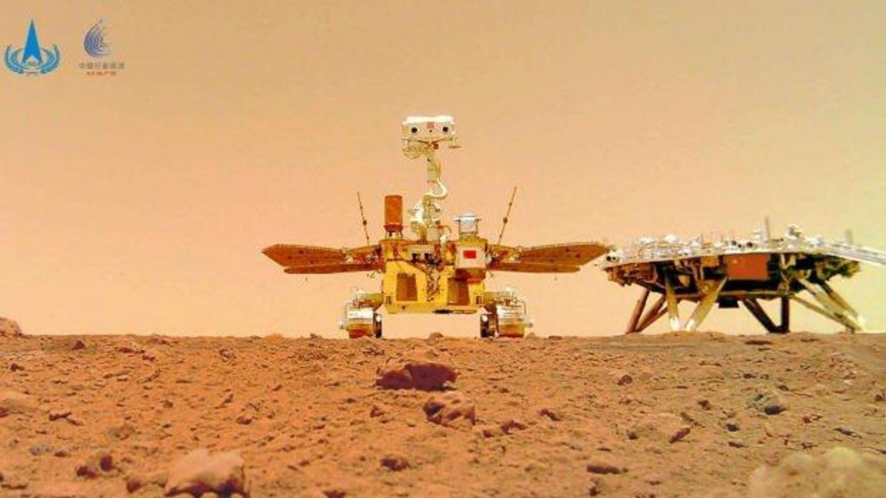 Çin‘in uzay aracı Mars'tan fotoğraf gönderdi