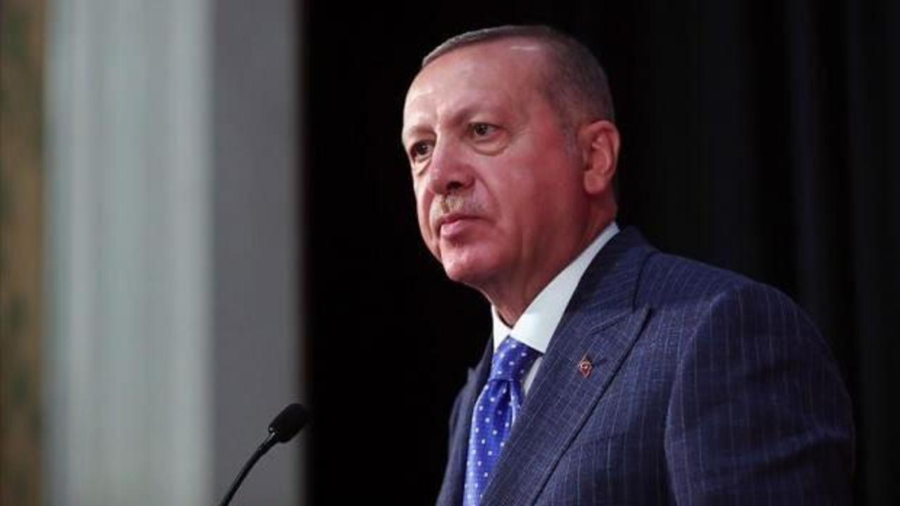 Erdoğan, şehit Şeker'in ailesine başsağlığı diledi