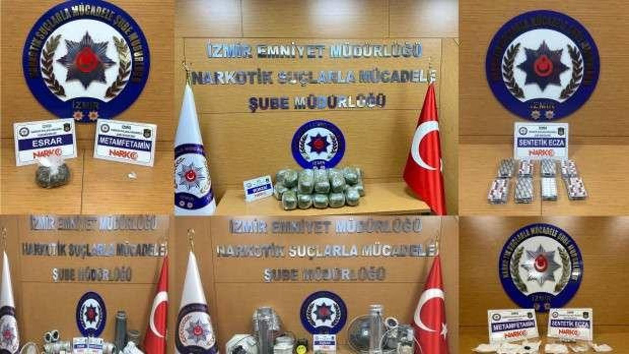 İzmir'de uyuşturucu operasyonu: 20 tutuklama