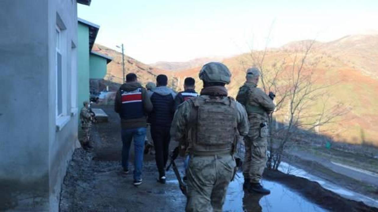 Jandarma ve Emniyetten PKK'ya ortak operasyon