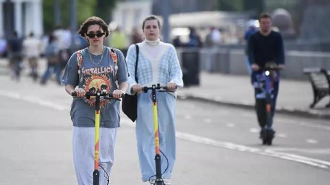 Moskova'da elektrikli scooterlar için hız limiti getirildi