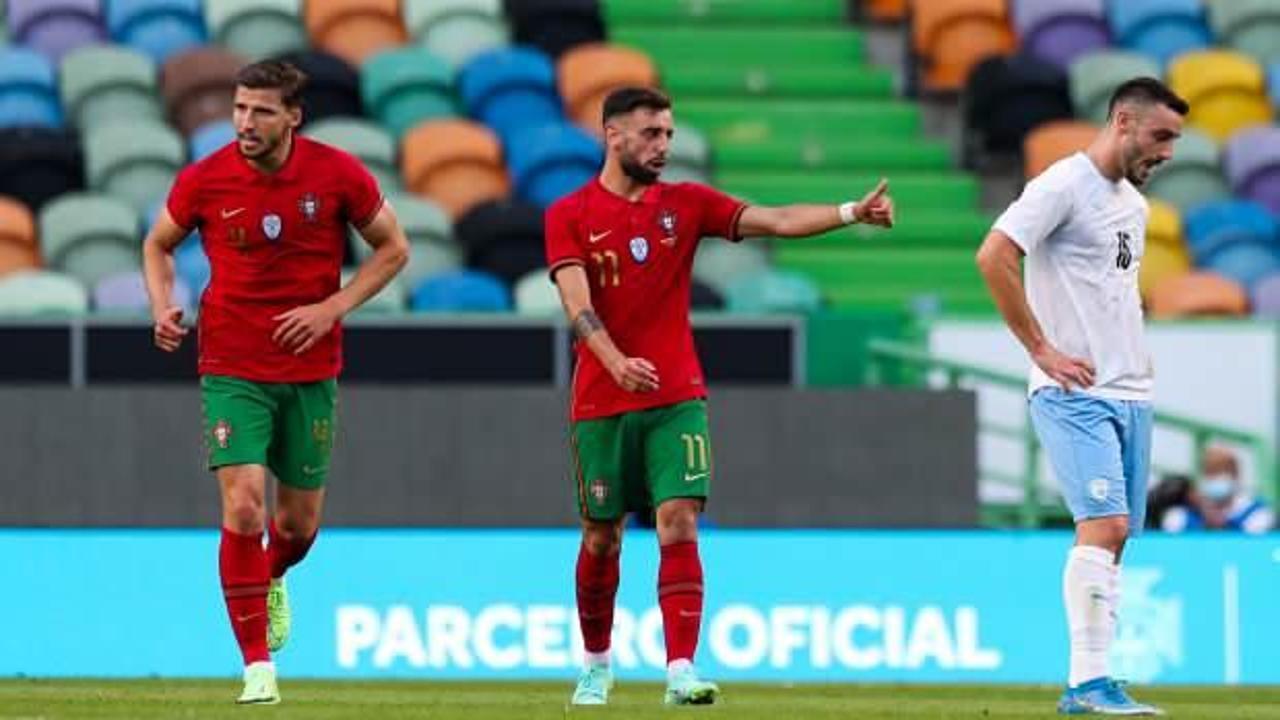 Portekiz, İsrail'i 4 golle geçti