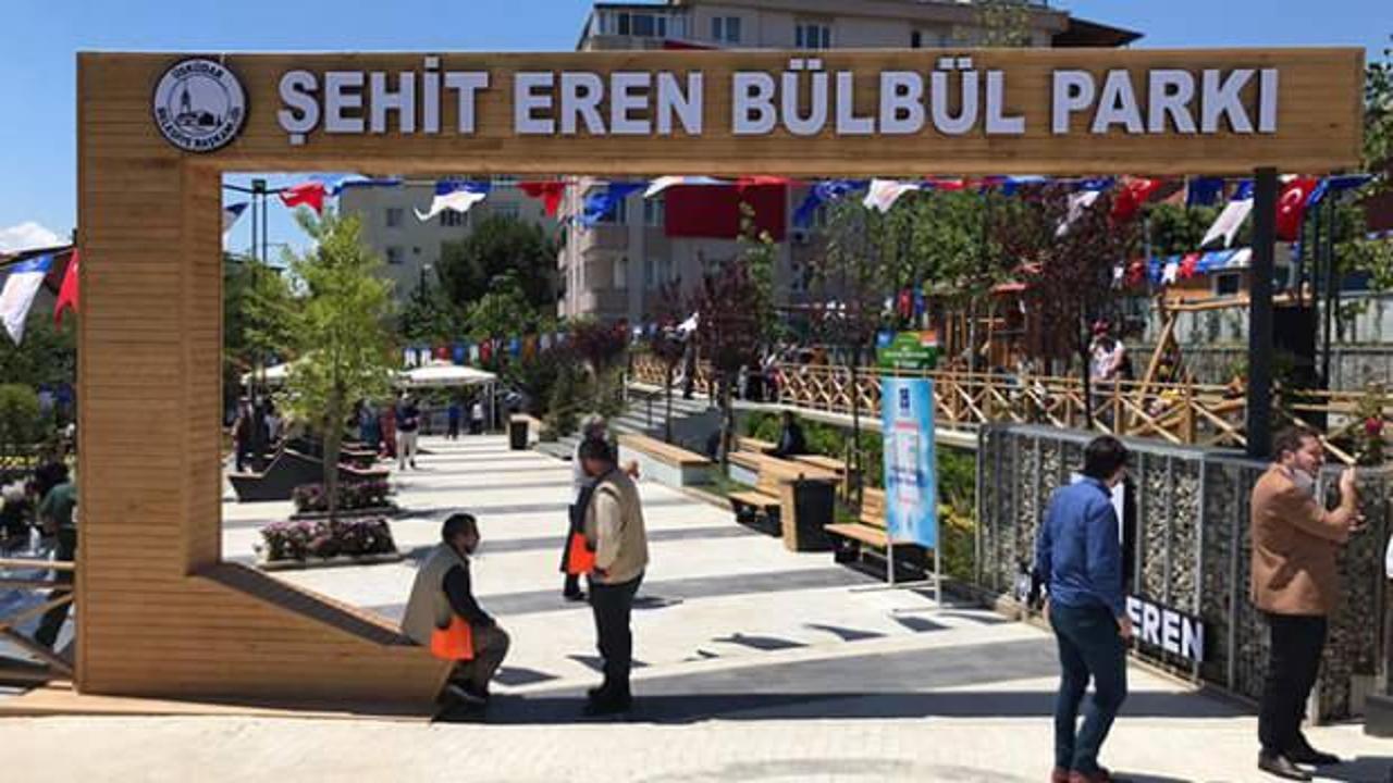 Şehit Eren Bülbül'ün ismi Üsküdar'da çocuk parkında yaşayacak 