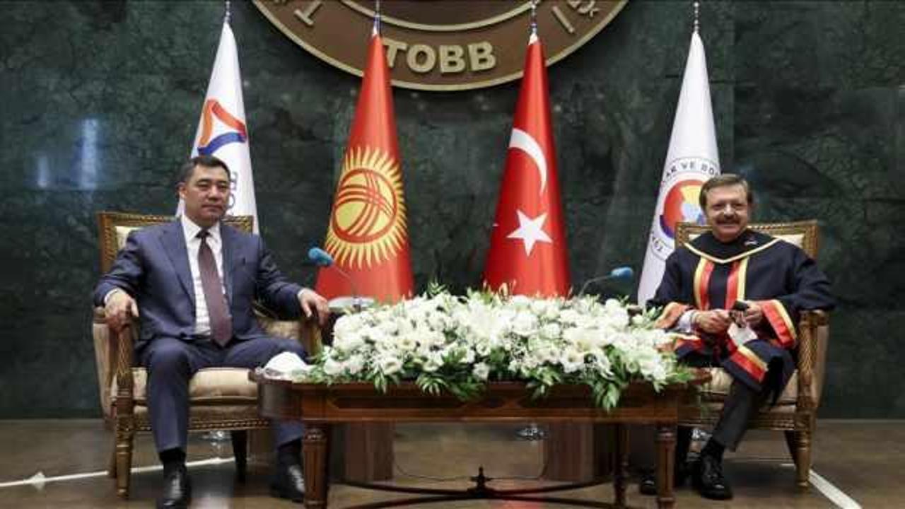 ''Türkiye, Kırgızistan'a en çok yatırım yapan ilk 4 ülke arasında yer alıyor''