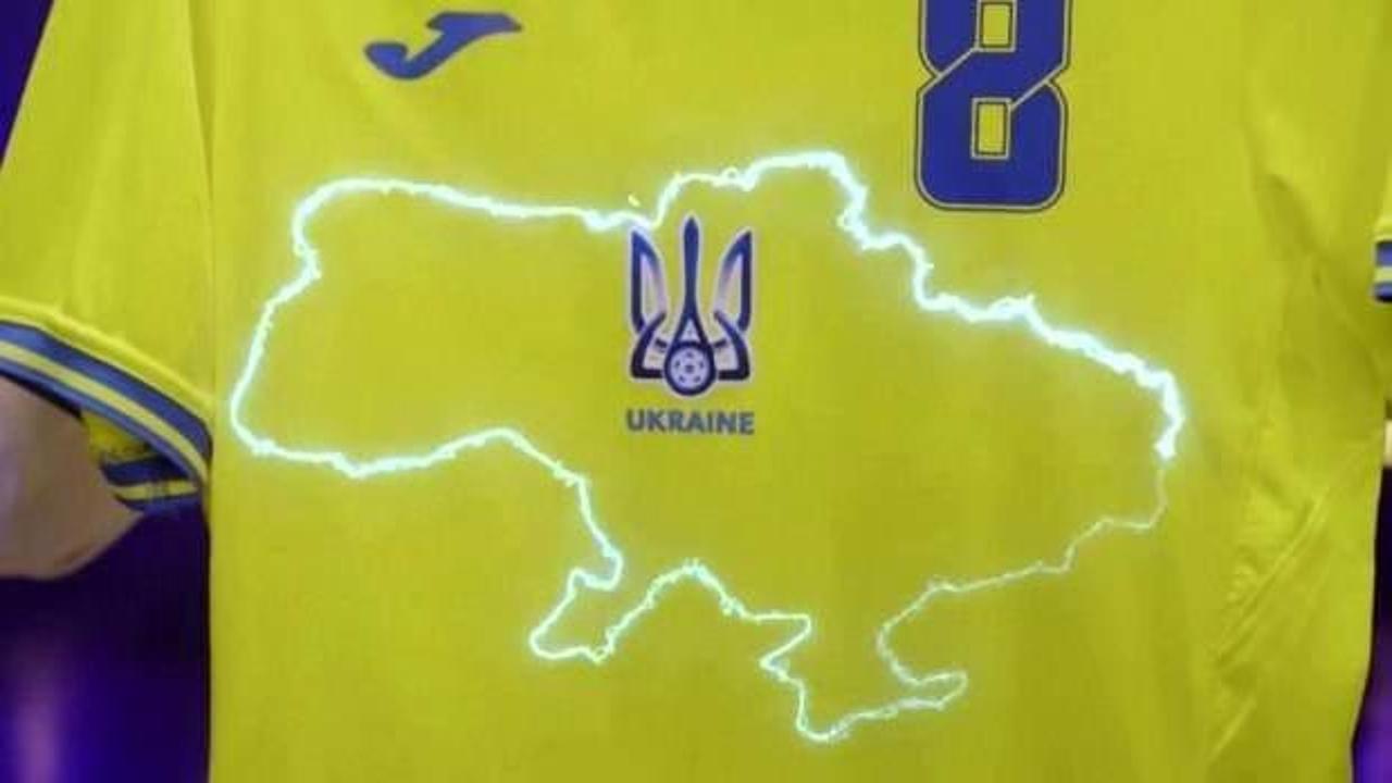 Ukrayna'nın EURO 2020'de giyeceği forma Rusya'yı kızdırdı