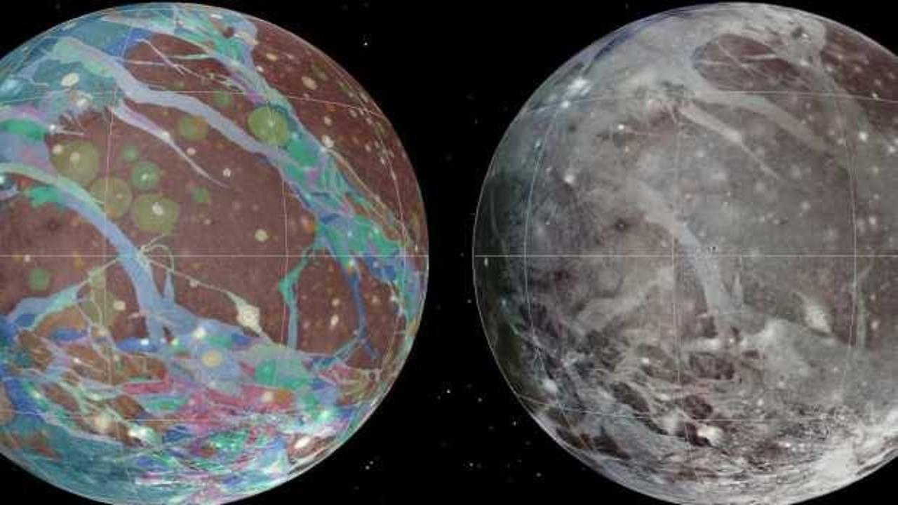 Uzayda 21 yıl sonra bir ilk: Jüpiter’in dev uydusu Ganymede görüntülendi