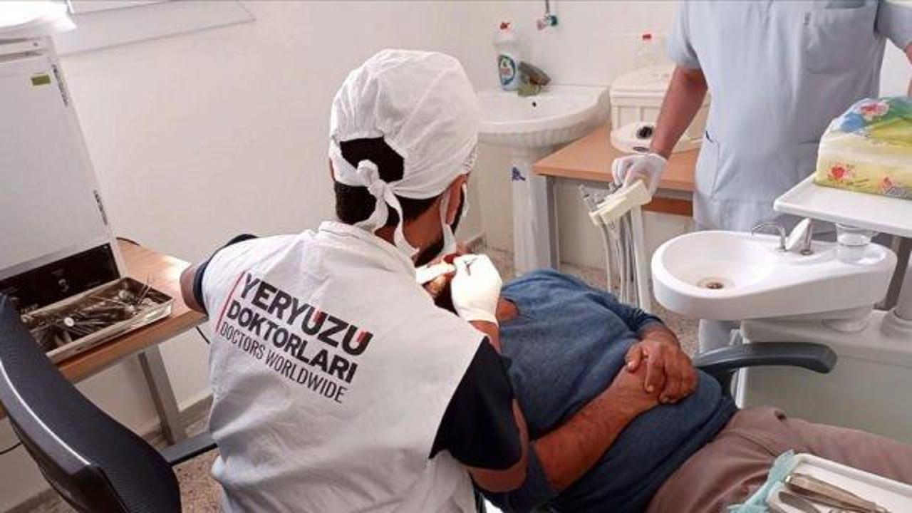 Yeryüzü Doktorları son 5 ayda Tel Abyad'da 8 binden fazla sivile sağlık hizmeti sundu