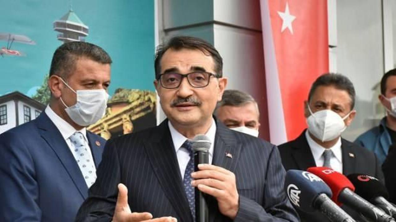 Bakan Fatih Dönmez'den doğal gaz keşfi açıklaması