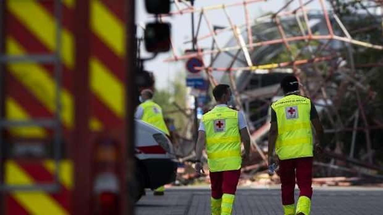 Belçika'da okul inşaatı çöktü: 3 ölü