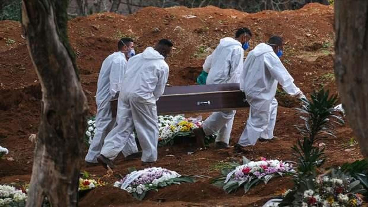 Brezilya'da Kovid-19 nedeniyle hayatını kaybedenlerin sayısı yarım milyonu geçti