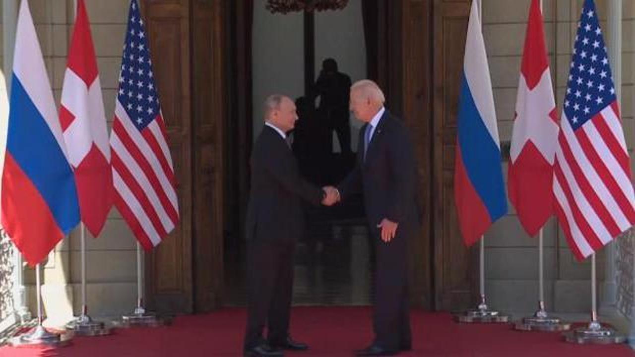 Cenevre'deki kritik Biden-Putin görüşmesi sona erdi