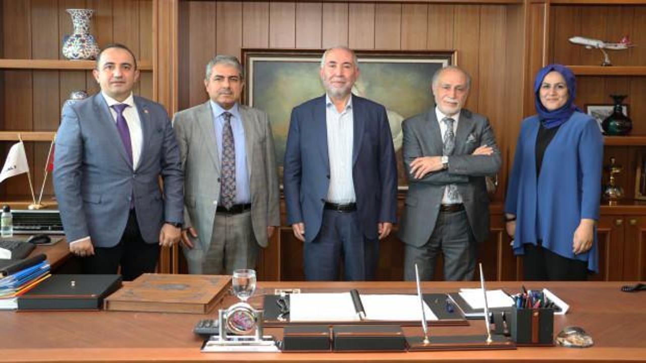 Darülaceze Başkanı Hamza Cebeci'den Kanal 7'ye ziyaret