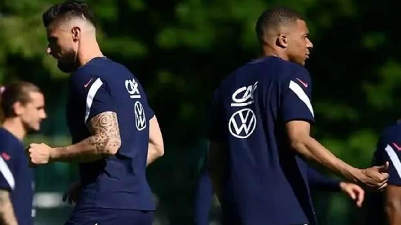 Fransa Milli Takımı'nda Mbappe-Giroud gerginliği