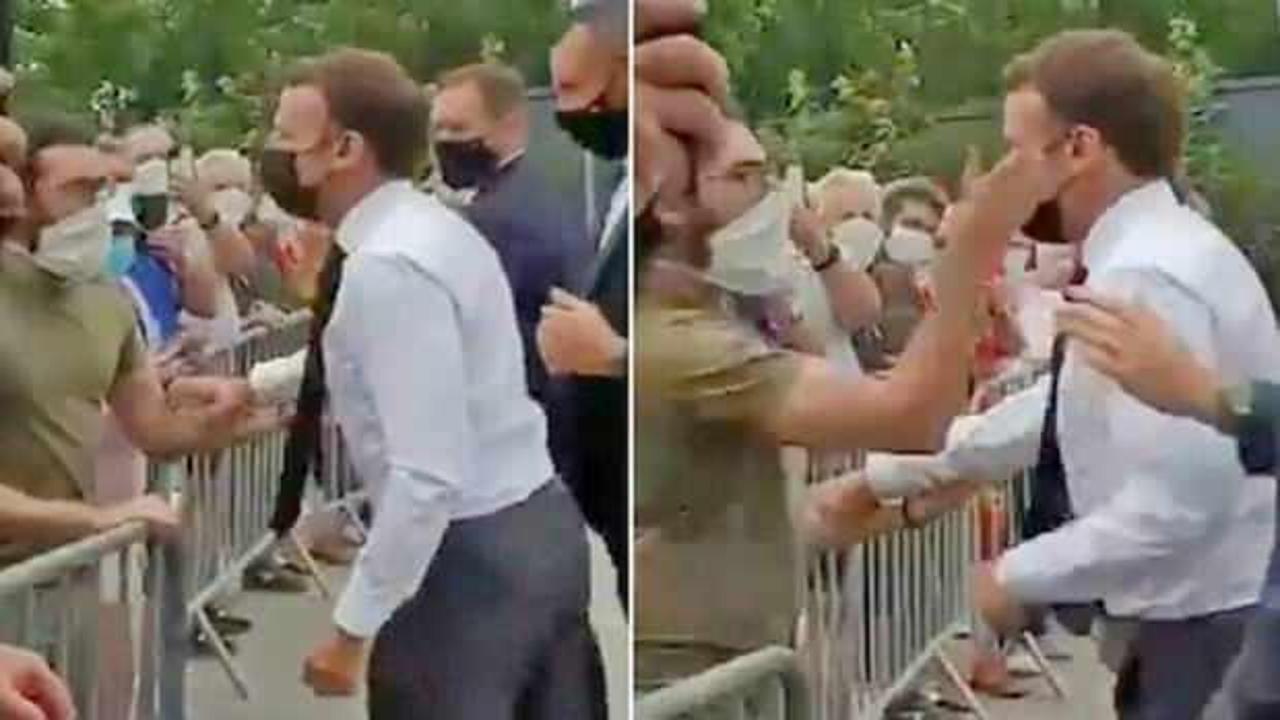 Macron'a tokadın arkasında aşırı sağın parmak izleri çıktı