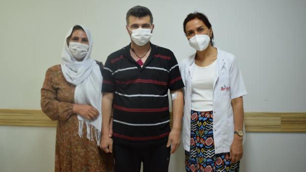 Şanlıurfa'da koronavirüs hastası 35 günlük yaşam mücadelesini kazandı!