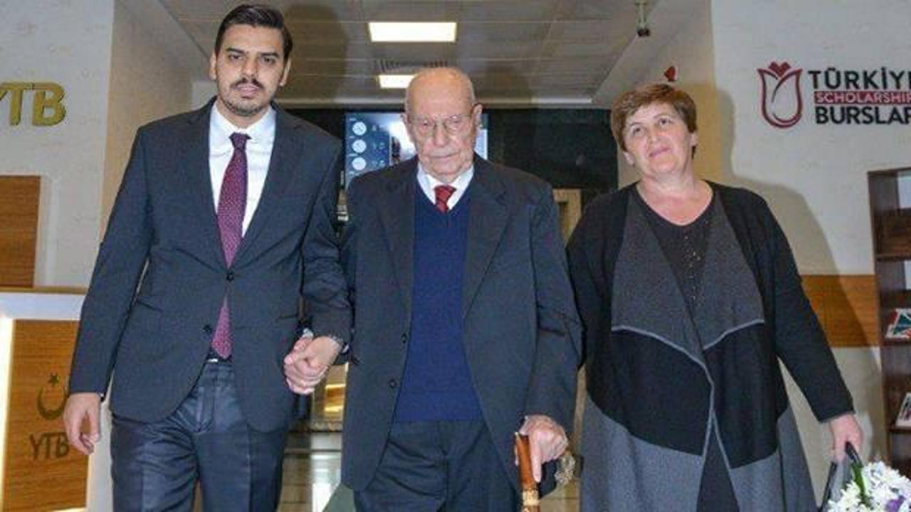 YTB Başkanı Eren, Osman Kılıç'ın ailesine taziyede bulundu