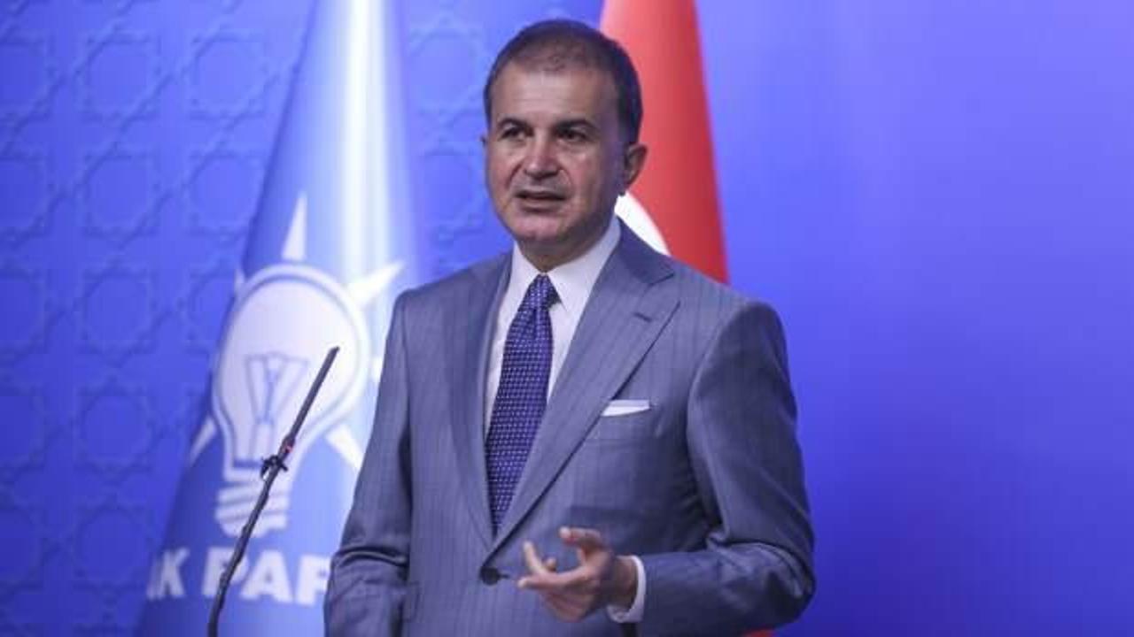 AK Parti Sözcüsü Ömer Çelik, çirkin saldırıyı kınadı