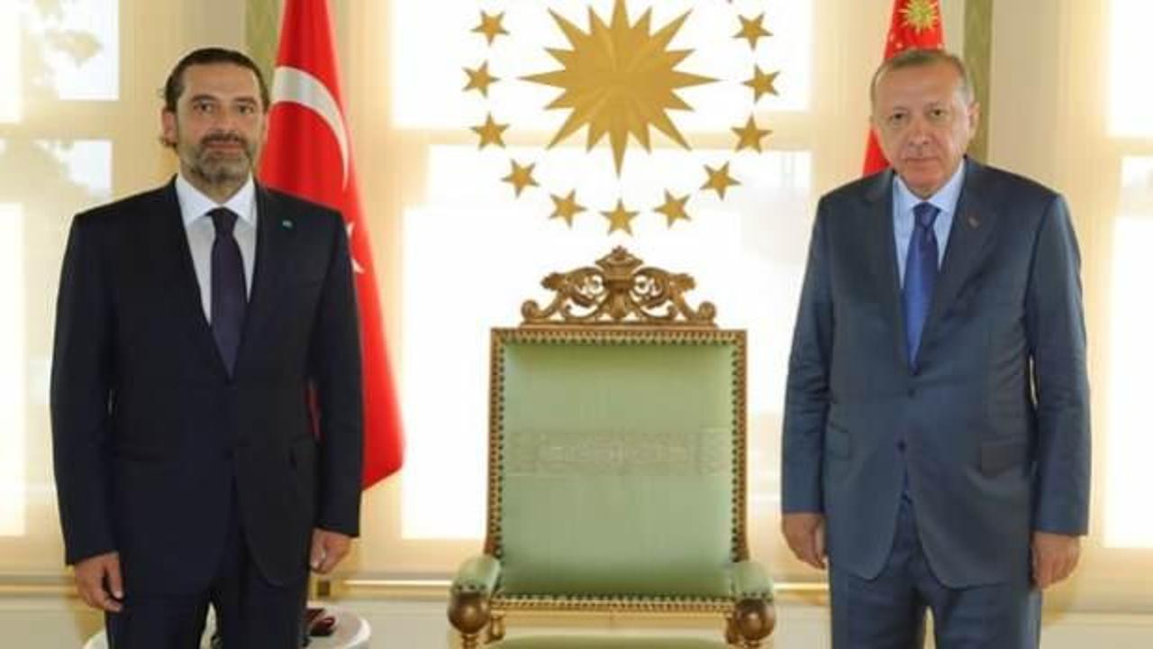 Başkan Erdoğan, Saad Hariri'yi kabul etti