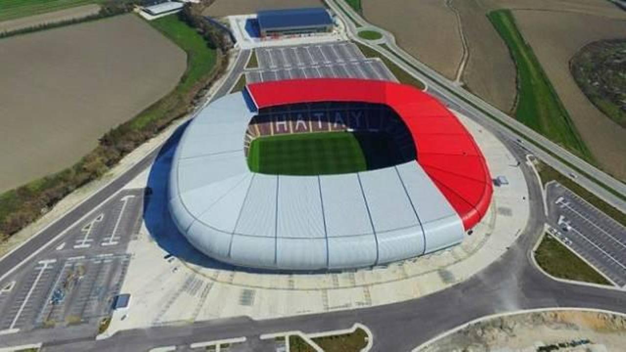 Hatay Stadı, Cumhurbaşkanı Erdoğan'ın katılımıyla yarın açılıyor