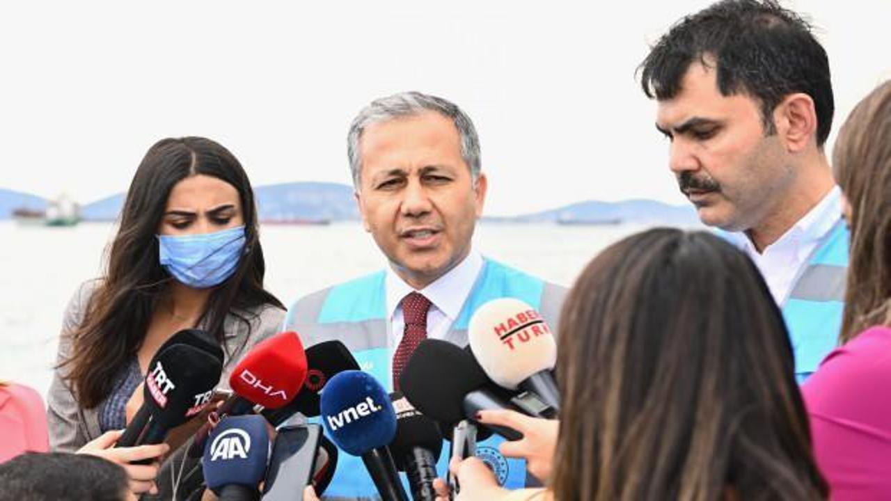 İstanbul Valisi Ali Yerlikaya'dan müsilaj açıklaması