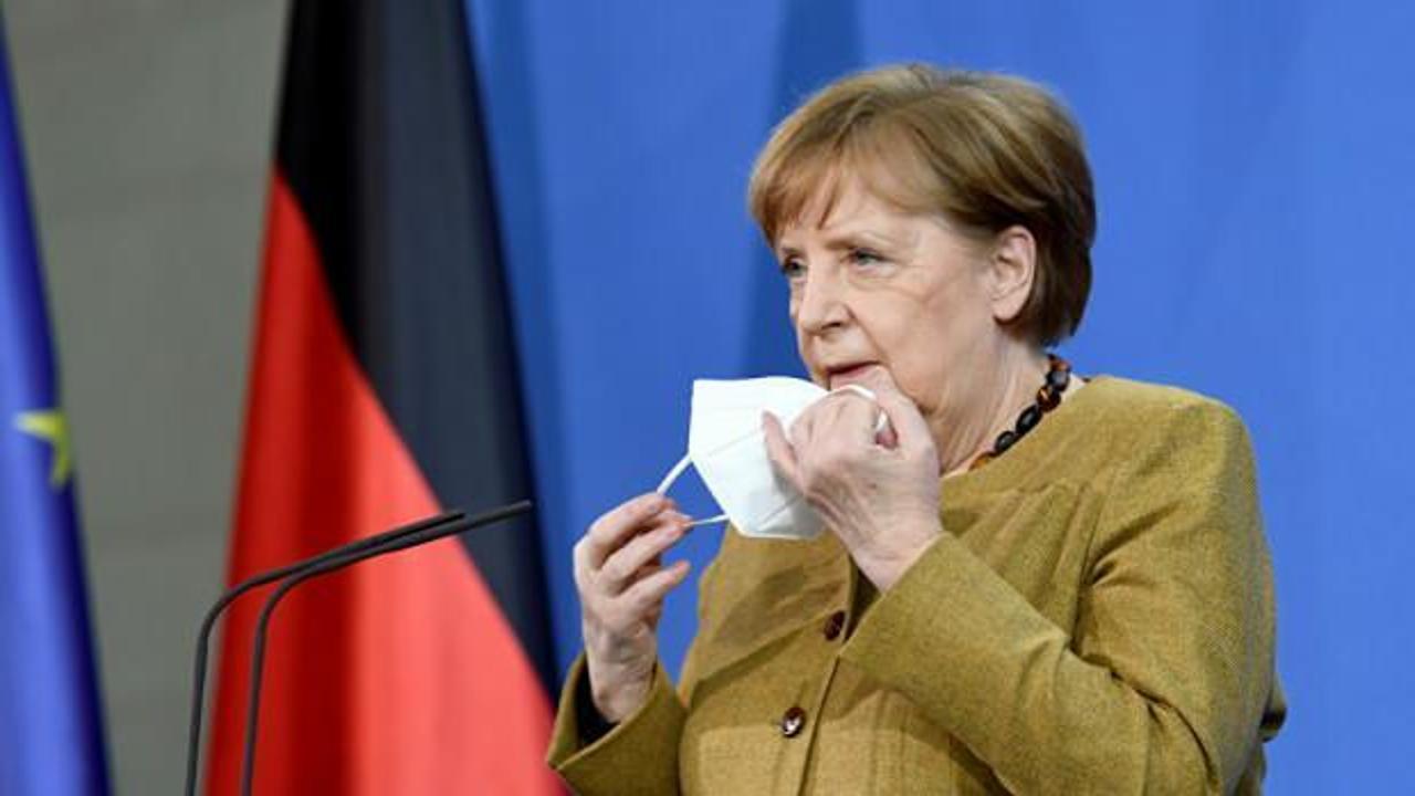 Merkel'den salgına karşı tedbir çağrısı