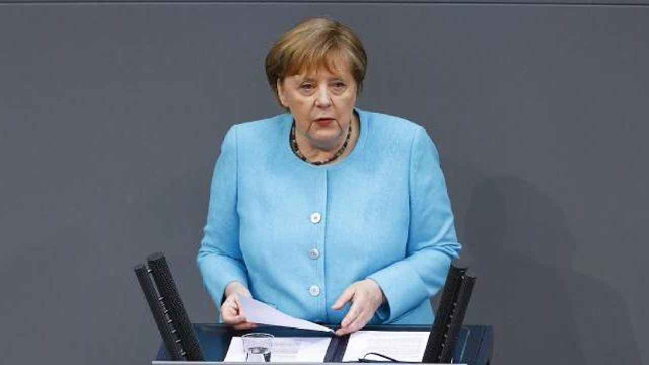 Merkel'den Türkiye açıklaması