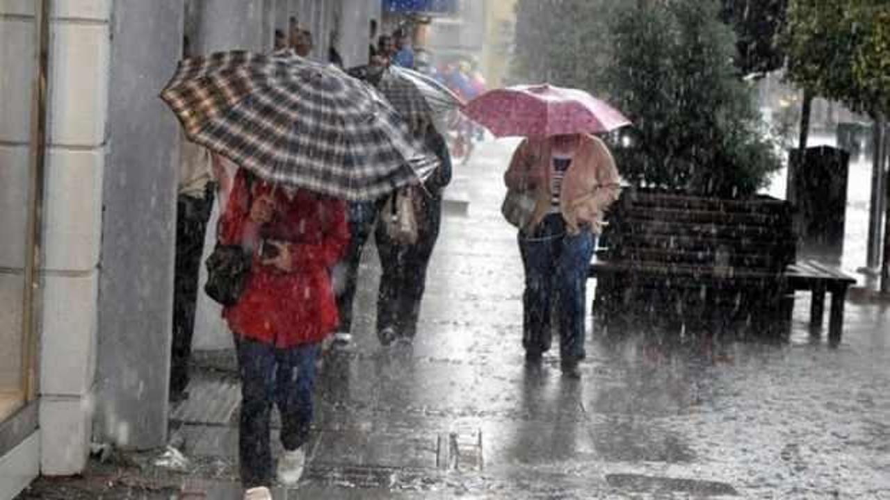 Son dakika haberi: İstanbul'da beklenen yağış başladı