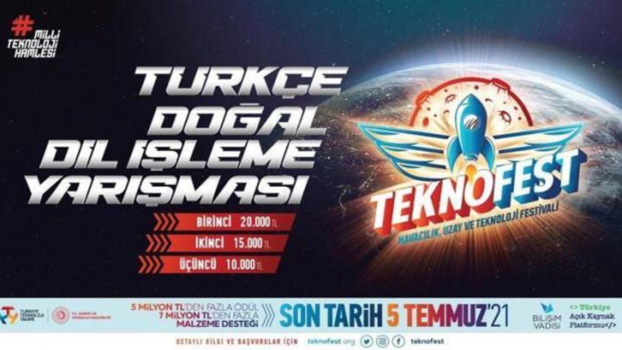 TEKNOFEST Türkçe Doğal Dil İşleme Yarışması'na başvurular devam ediyor