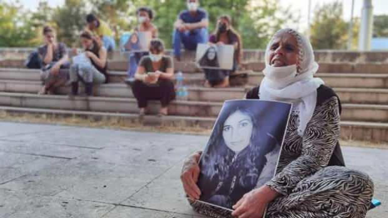 543 gündür kayıp Gülistan için ailesi oturma eylemi başlattı