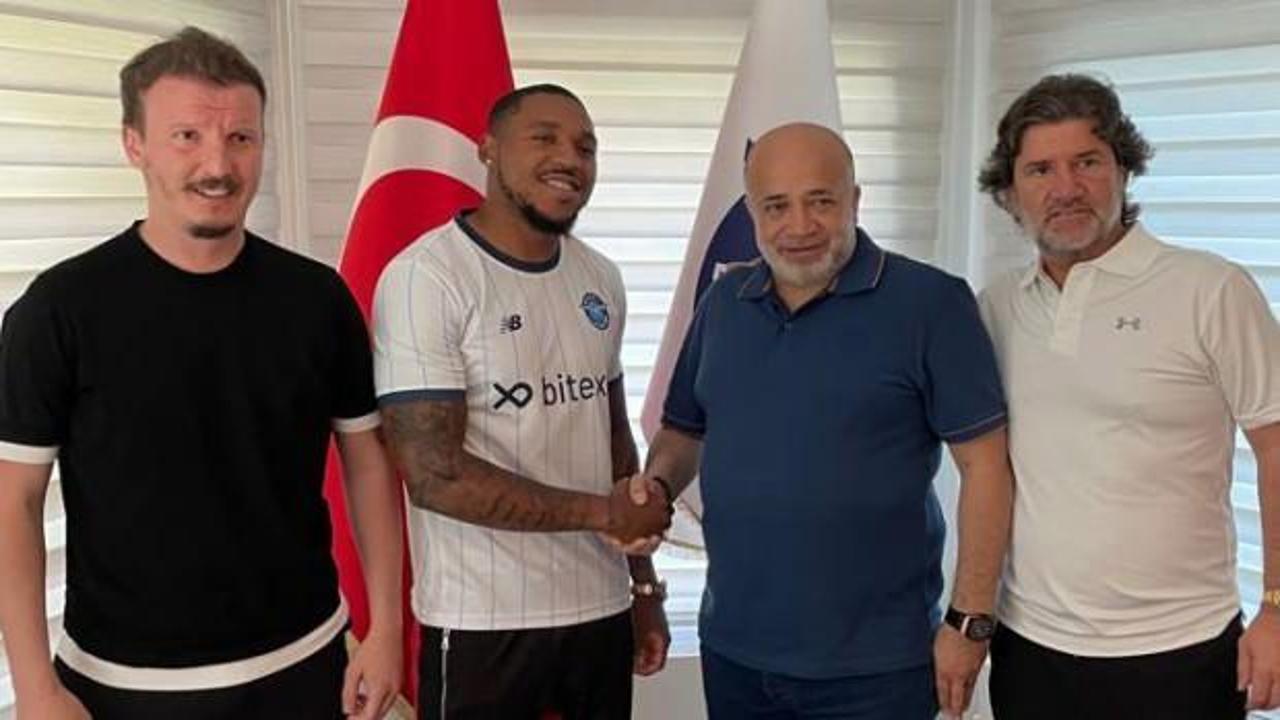 Adana Demirspor'da bir transfer daha! 3 yıllık imza