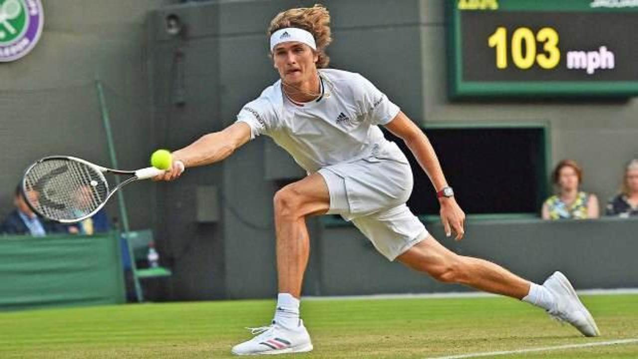 Alexander Zverev Wimbledon'da ikinci tura yükseldi