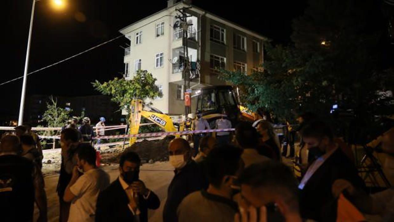 Ankara'da korkutan anlar: 5 bina tahliye edildi