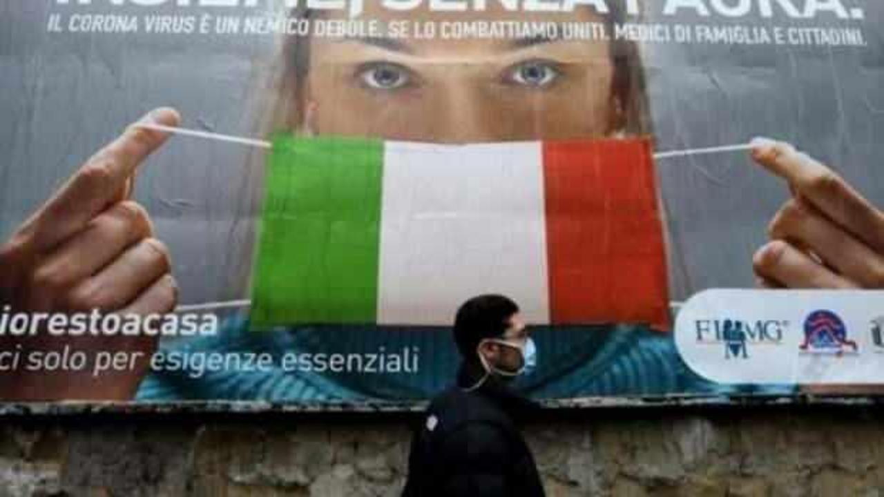İtalya'da son 24 saatte 2 binden fazla Kovid-19 vakası tespit edildi