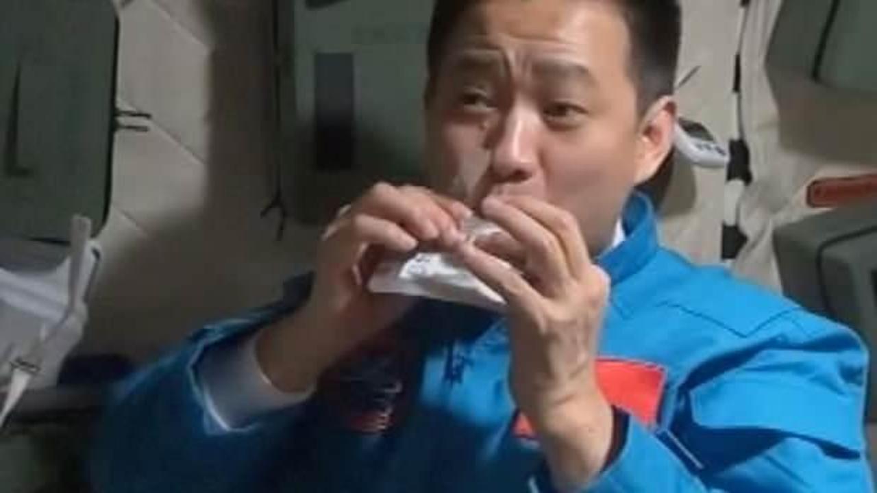 Çin uzay istasyonu 120 çeşit yemek sunuyor