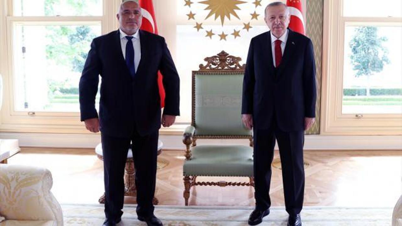 Cumhurbaşkanı Erdoğan, Borisov'u kabul etti