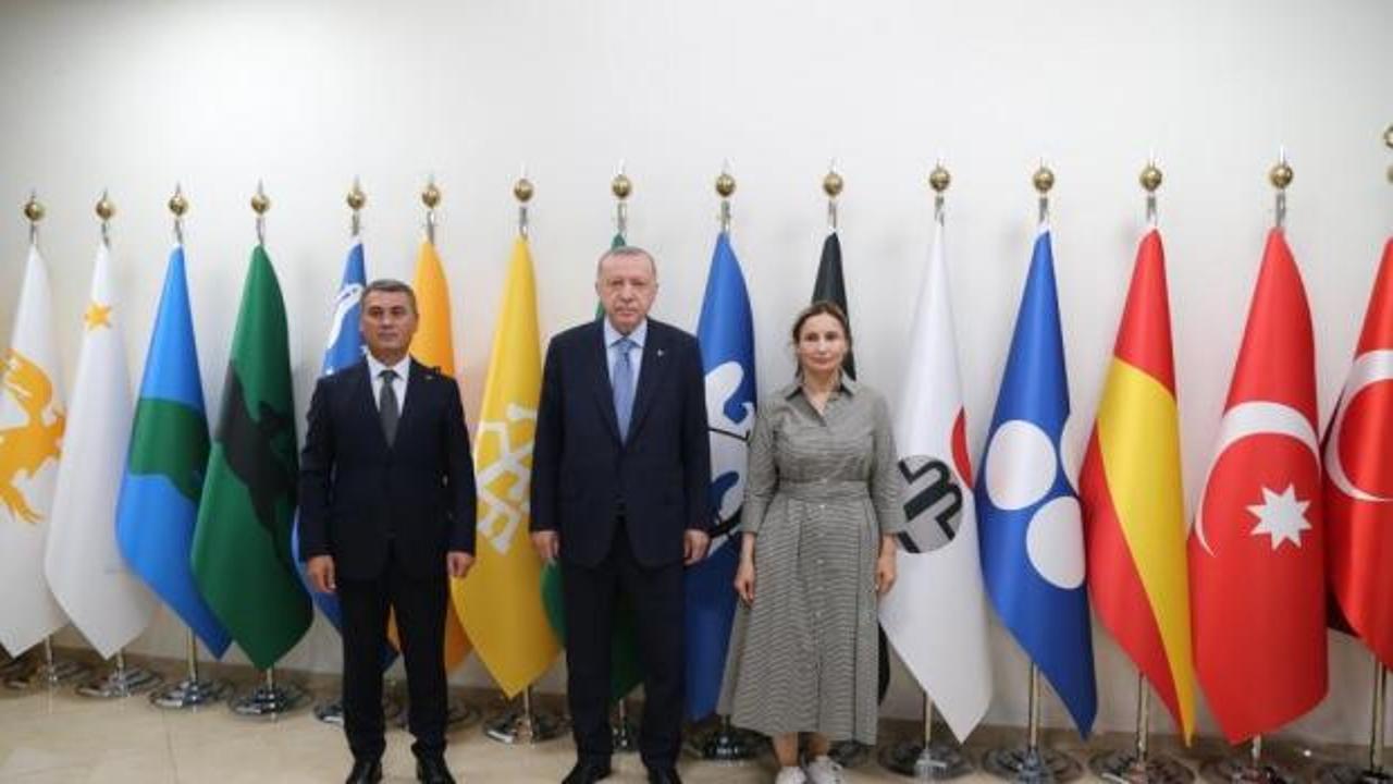 Cumhurbaşkanı Erdoğan Gölbaşı Belediye başkanı Şimşek’i ziyaret etti