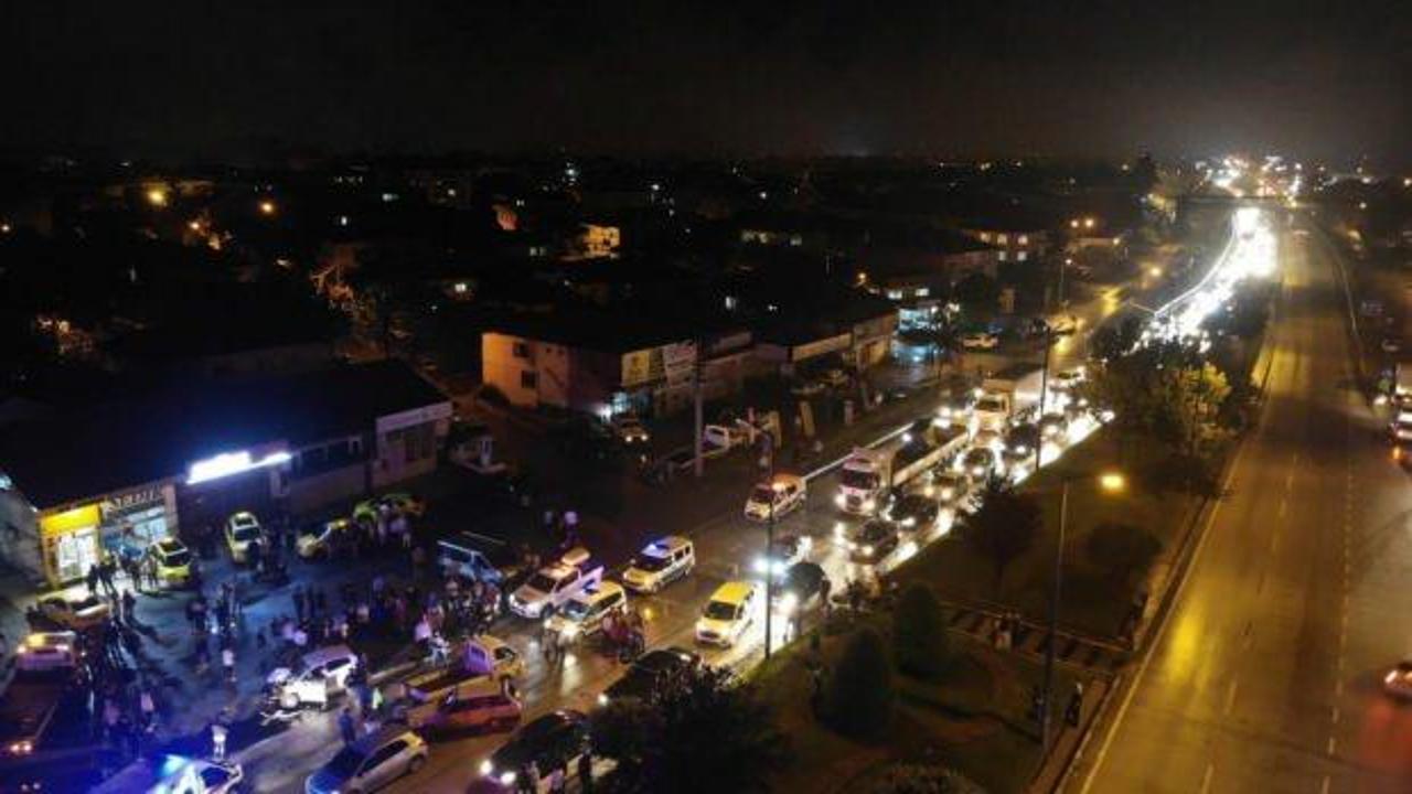 Düzce’de zincirleme trafik kazası: 6'sı çocuk 15 yaralı