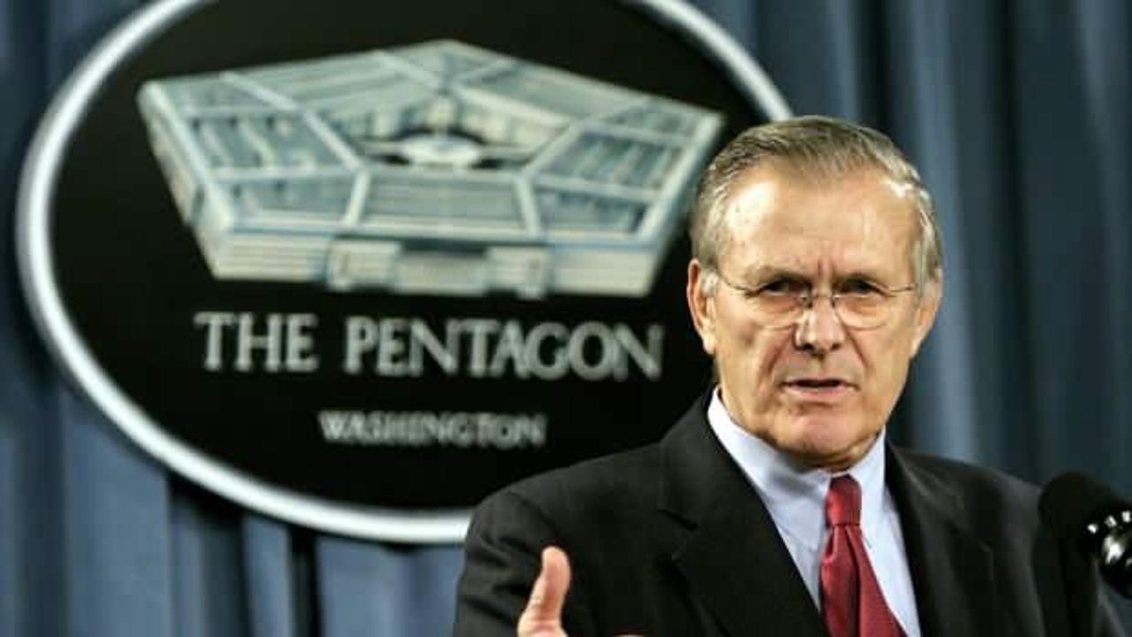 Irak işgalinde &ouml;nemli rol oynamıştı! Donald Rumsfeld &ouml;ld&uuml;