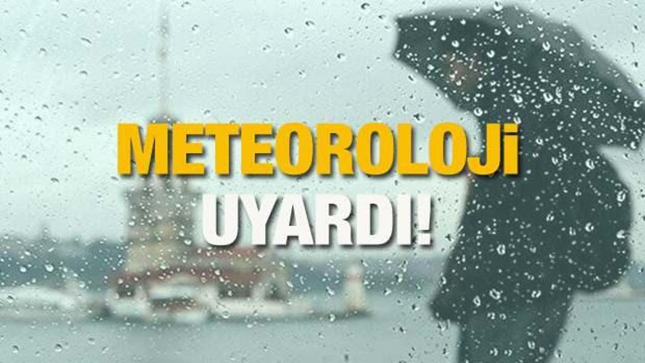İstanbul’da yağmur ne zaman yağacak? Meteoroloji'den sağanak ve sel uyarısı geldi!