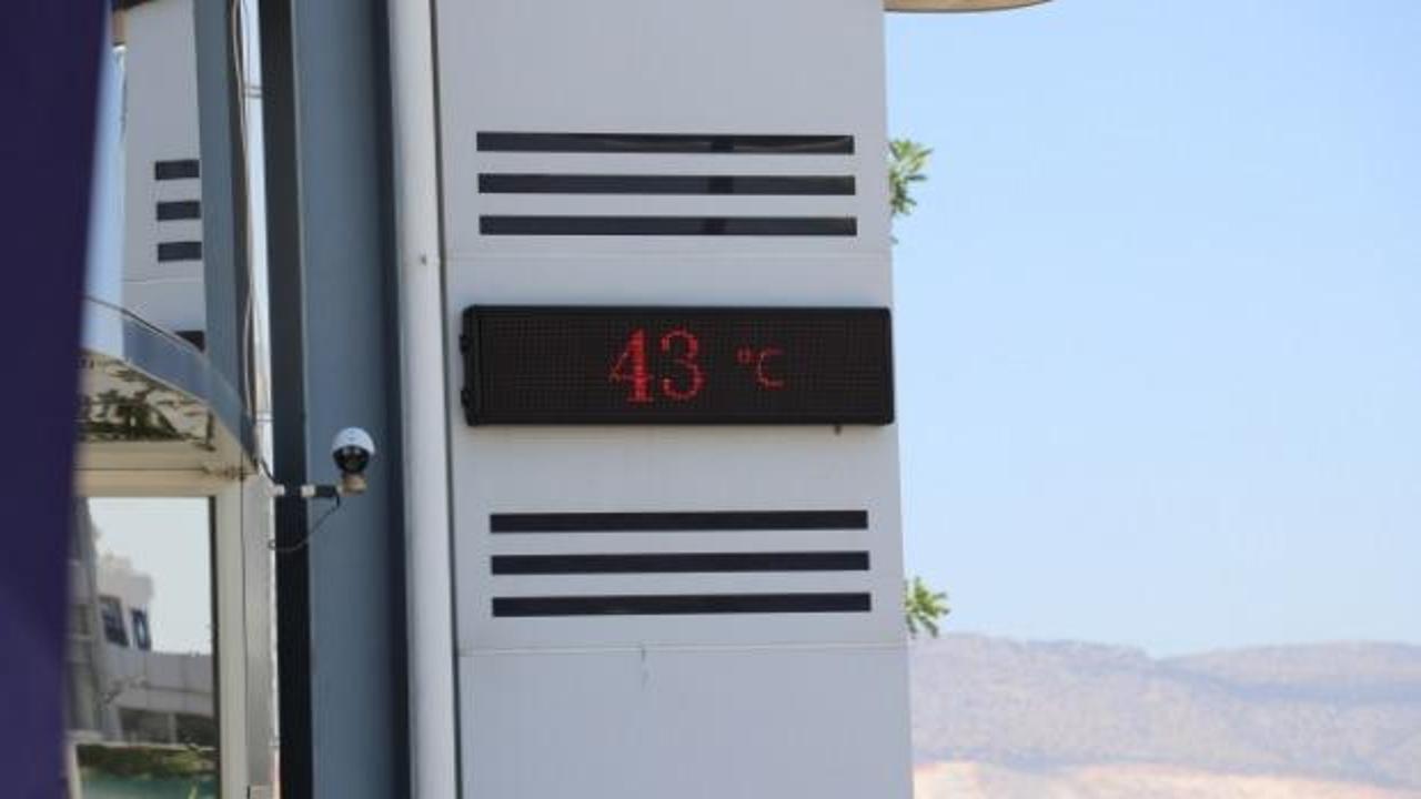 KKTC'de termometreler 43 dereceyi gösterdi
