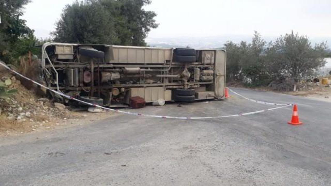Mersin’in işçileri taşıyan araç kaza yaptı: Ölü ve çok sayıda yaralı