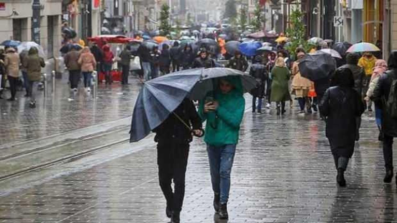 Meteoroloji'den 5 kente şiddetli yağış uyarısı 