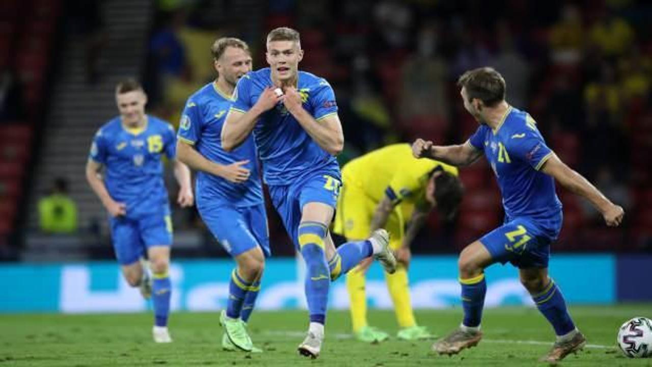 Ukrayna, İsveç'i 121. dakikada yıktı!