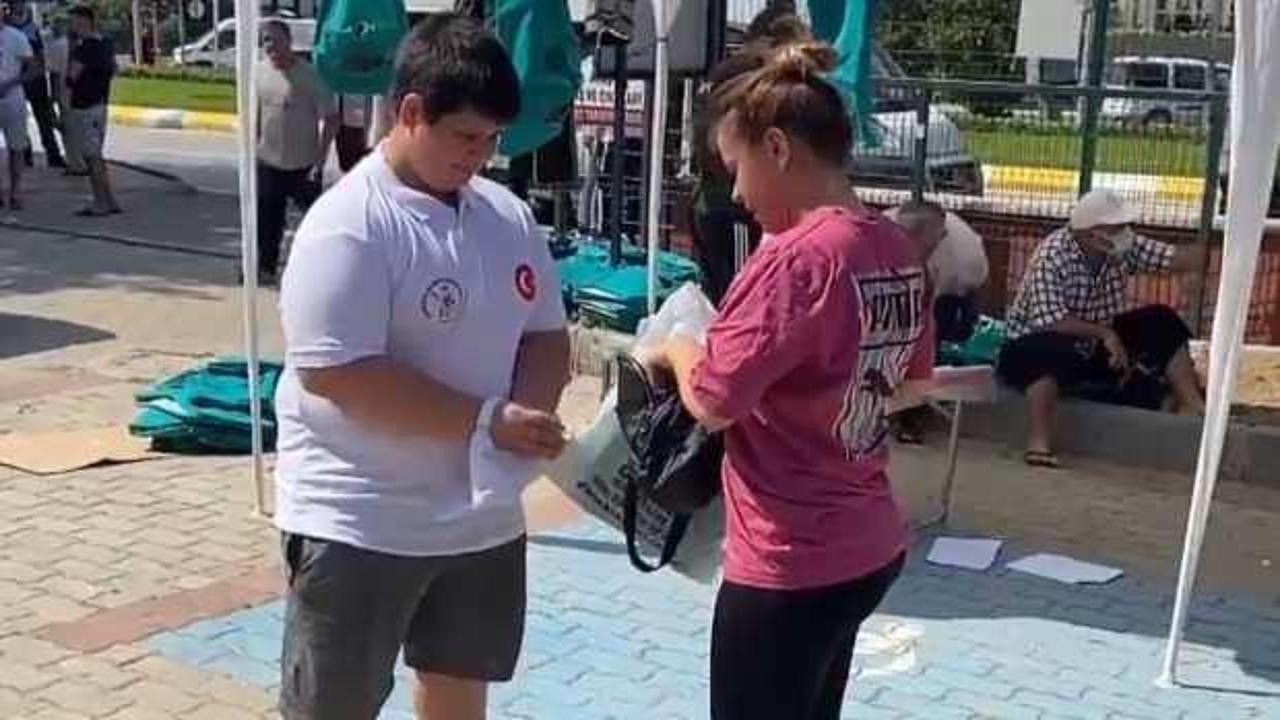 101 kiloluk "minik" pehlivan Kırkpınar'da rakiplerine gözdağı verdi