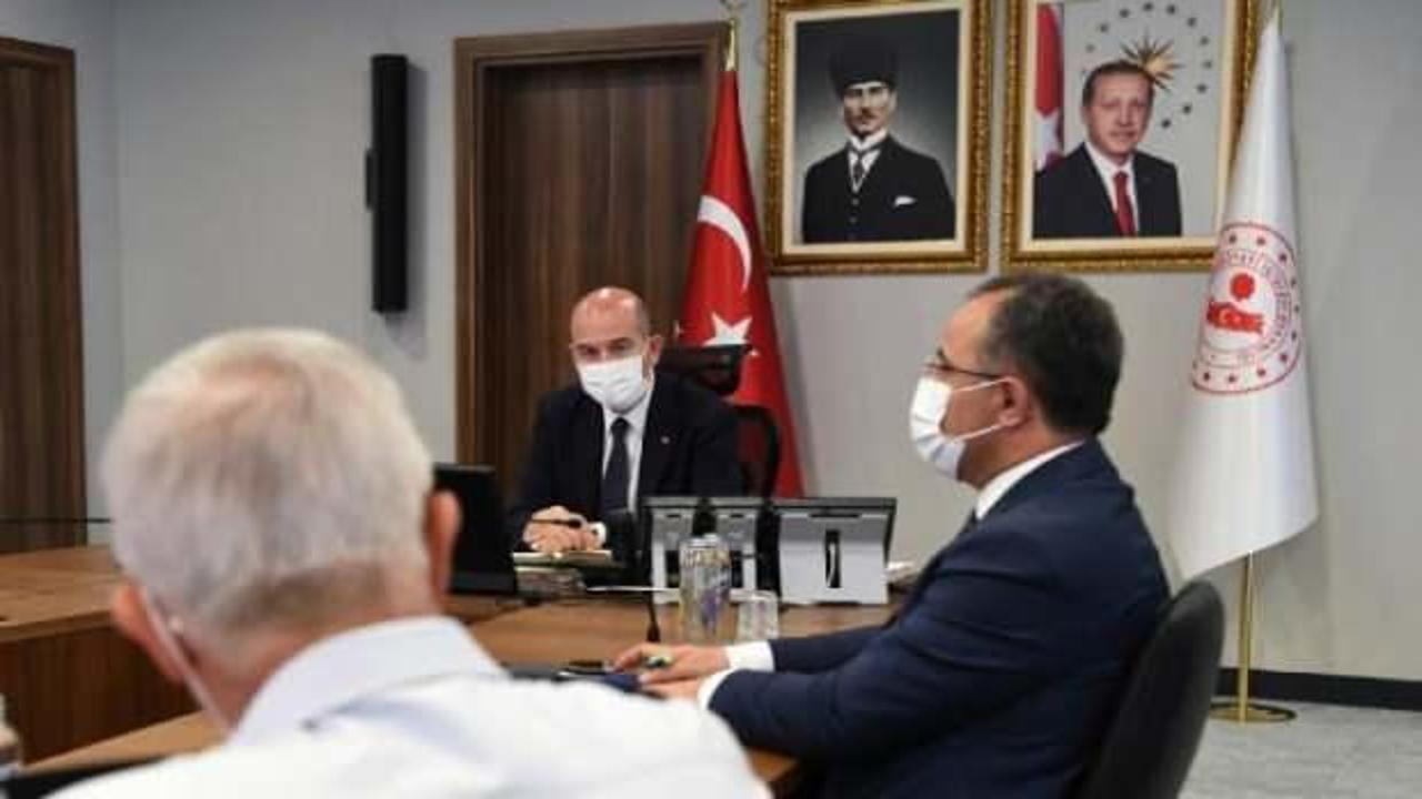 Ankara'da Bakan Soylu başkanlığında önemli toplantı