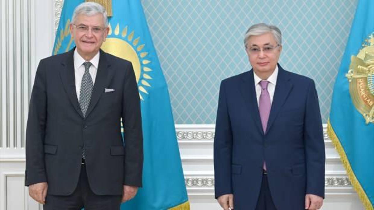 BM 75. Genel Kurul Başkanı Bozkır'dan Kazakistan'da Orta Asya mesajı