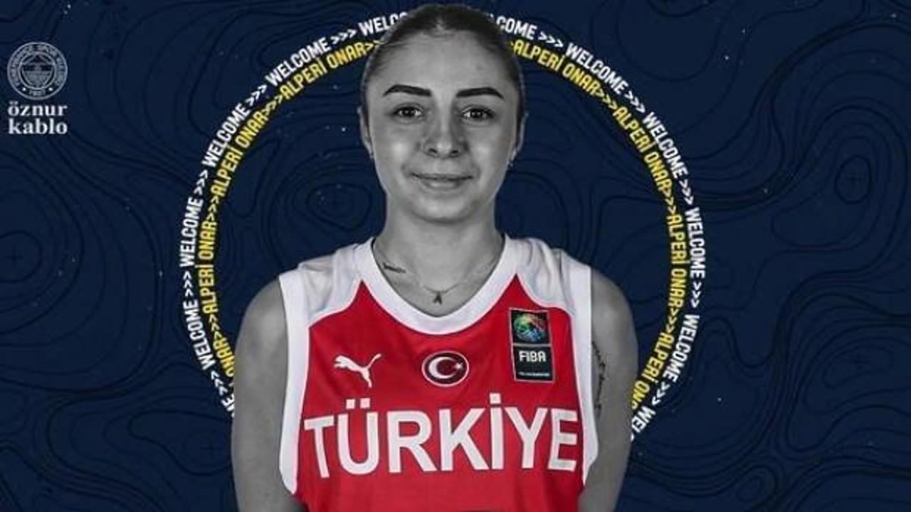 Fenerbahçe Öznur Kablo, Alperi Onar'ı kadrosuna kattı
