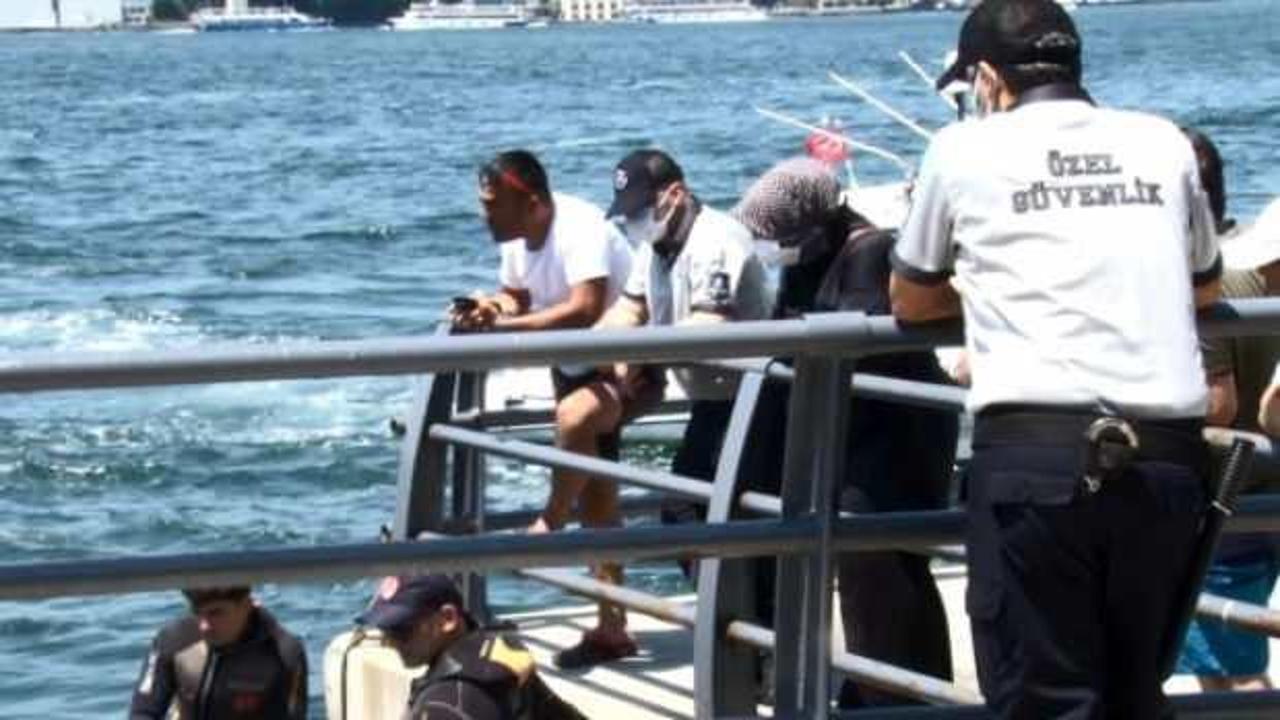 İstanbul'da serinlemek için denize giren kişi kayboldu