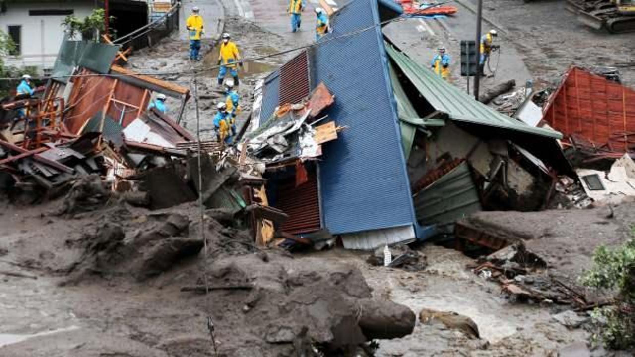 Japonya'da sel ve heyelan felaketinin bilançosu artıyor